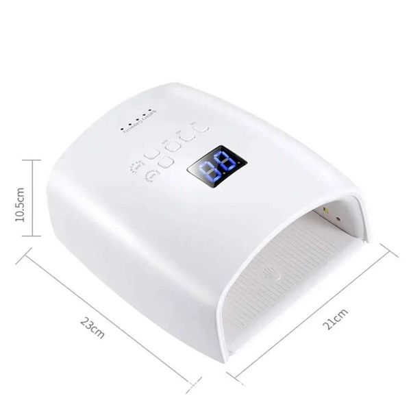 New Arrival Built in battery charging nail lamp UV lamp 66W wireless gel polishing dryer S10 foot manipulation lamp cordless LED nail lamp Z