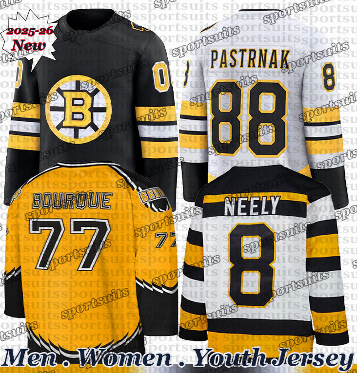 #88 David Pastrnak Jersey #63 Brad Marchand Bruins hockey Jersey #91 Nikita Zadorov Cole Koepke Jersey Elias Lindholm Mark Kastelic charlie mcavoy B