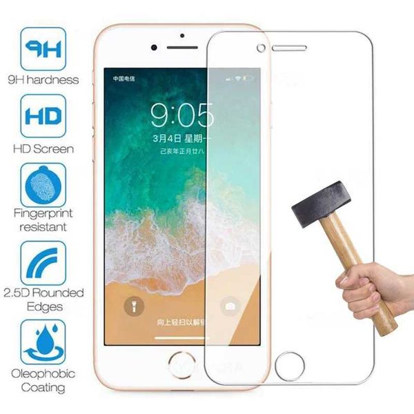 9H Tempered Glass For 5 5S SE 6 7 8 Plus X XR SCREEn Protector IPhone 13 12 Mini 11 Pro XS Max Protective Glass Film M250120