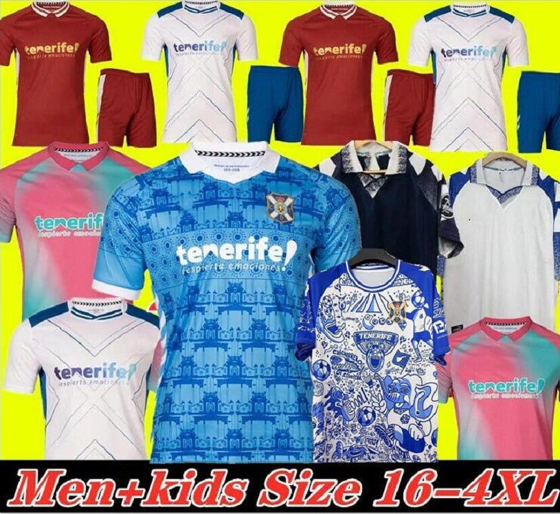 3XL 4XL 2025 26 CD Tenerife soccer jerseys 97 98 GALLEGO ZORRILLA MO DAUDA BUNUEL ROMERO SIPCIC chandal de futbol Men kids football shirts 11111