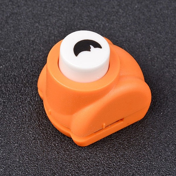 Mini ensembles de poinçons en papier kraft en plastique de couleur unique ou mélangée au hasard pour le scrapbooking et l'artisanat en...