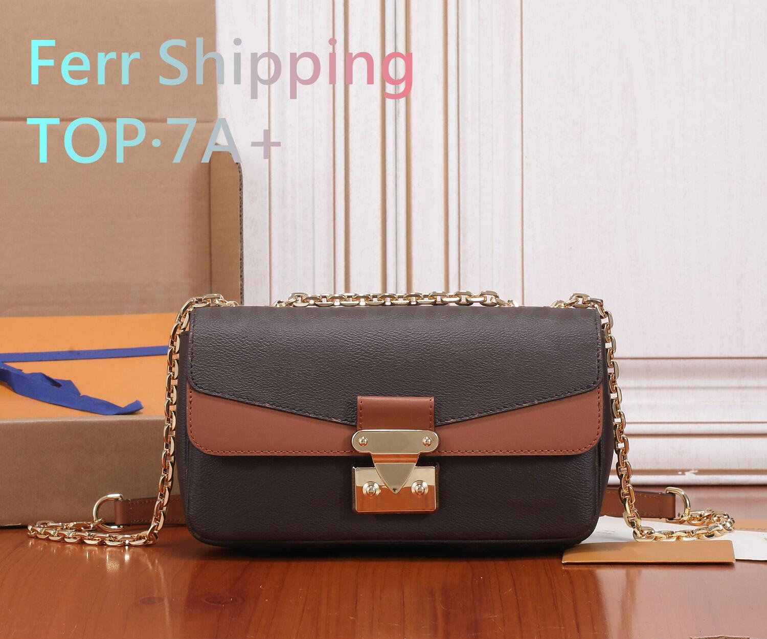 MARCEAU Chain Bag M46126 M46127 Shoulder Bags Crossbody Designer Fashion Luxury Tote Handbag Messenger Bag Wallet Coin Purse for Woman Top Mirror Im