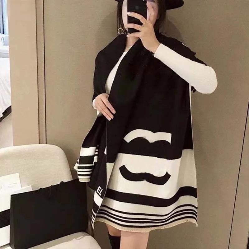 Women Designer Scarf Autumn Winter Cashmere Warm Shawl Scarves Outdoor Travel Letter Scarves Wraps Mens Scarf Casual 175CM