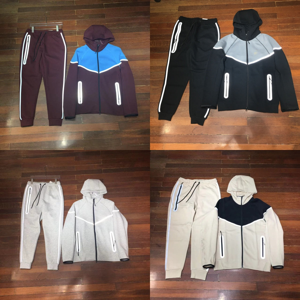 niki tech tracksuit monterex Tracksuit designer mens woman pants full-zip hoodie windrunner sportswear jacket reflective waist cord pocket taping te