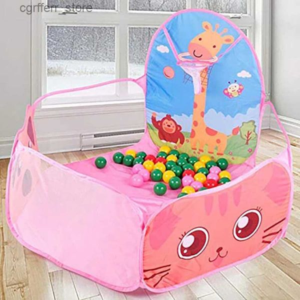 Toy Tents Portable Kids Playpen Children Outdoor Indoor Ball Pool Play Tent Kids Safe Foldable Playpens Game Pool Of Balls For Kids Gifts L4