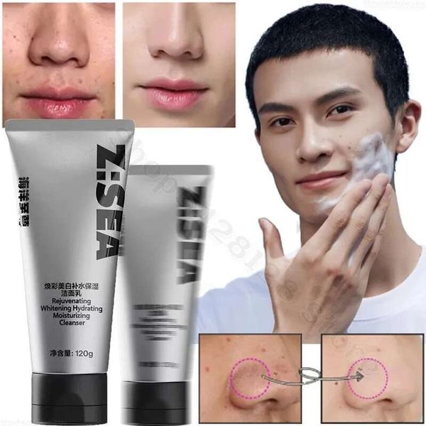 Zsea Men&#039;s Deep Oil Control Moisturizing Cleansing Shrink Pores Facial Cleanser Skin Care