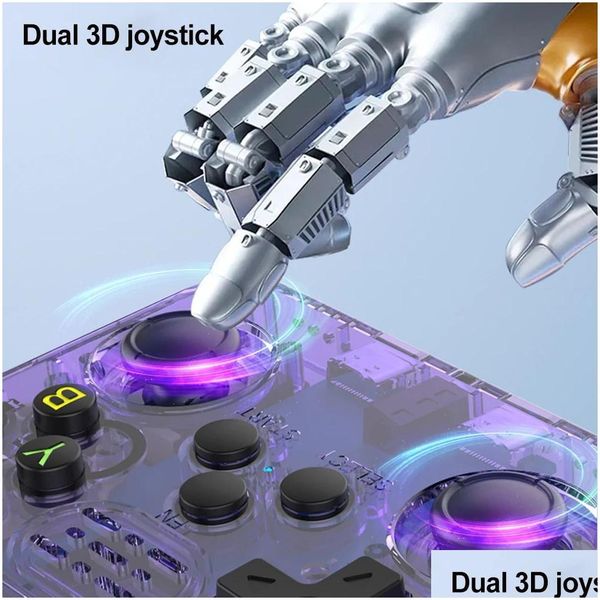 Portable Game Players R36S Retro Handheld Video Console Open Ce ux System 3.5 Inch Ips Sn Pocket Player 15000 Games Drop Delivery A Otj9E