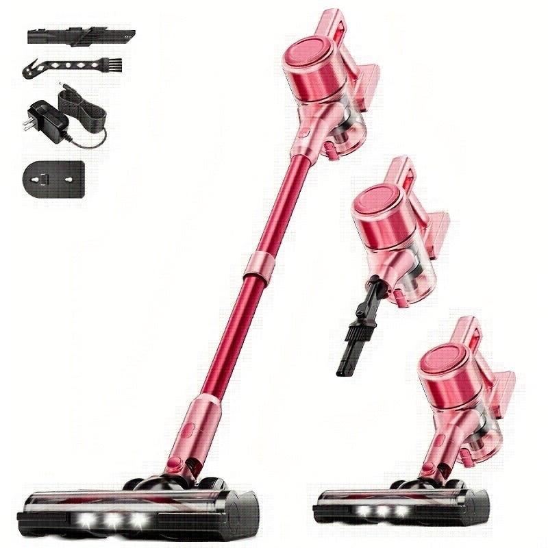 TEMU Cordless Vacuum Cleaner, 55kpa Powerful Stick Vacuum, 8in 1 Lightweight Household Cleaner, Home Essential Cleaning Gadgets For Housekeeping,