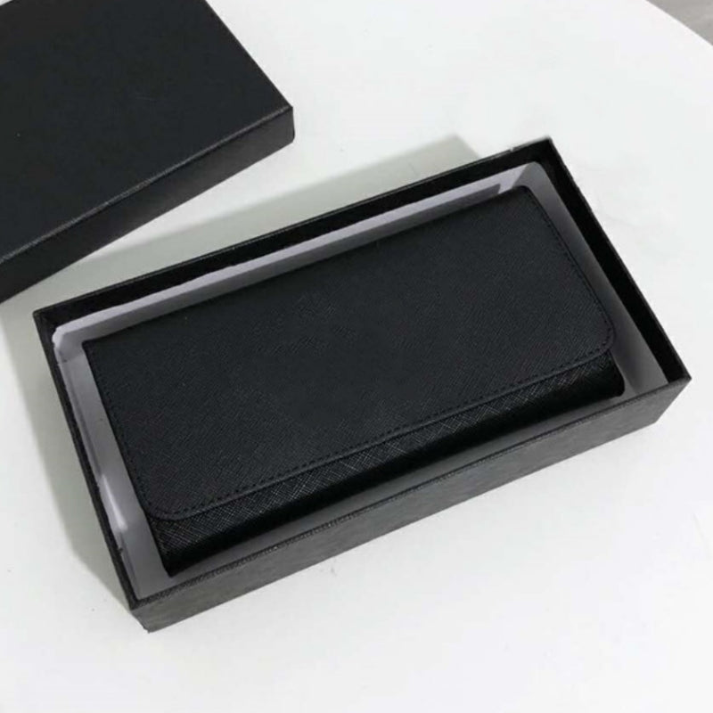 5A Quality Leather Wallets Purses Card Holders Black Pink Designer Long & Short Mini Wallet Cowhide Coin Purse 2-Fold Fashion Pillow Holder for Man