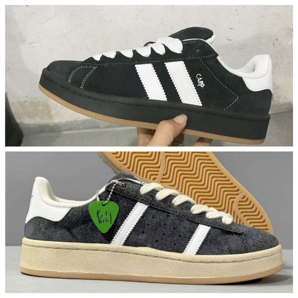 Shoes New Camps KORN X Gray Low Board Shoes Men Women Top Sneakers