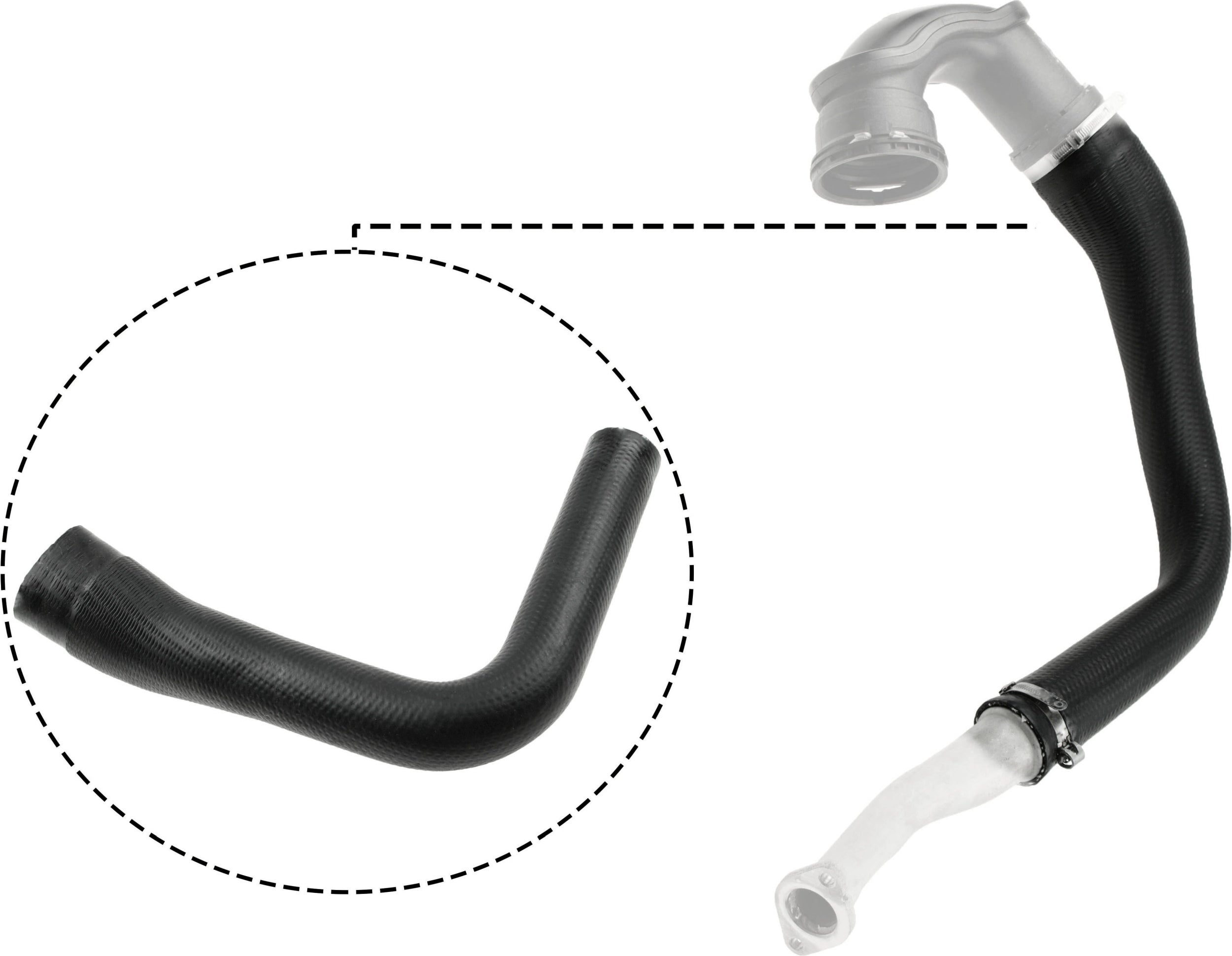 Charger Air Hose GATES 09-0169