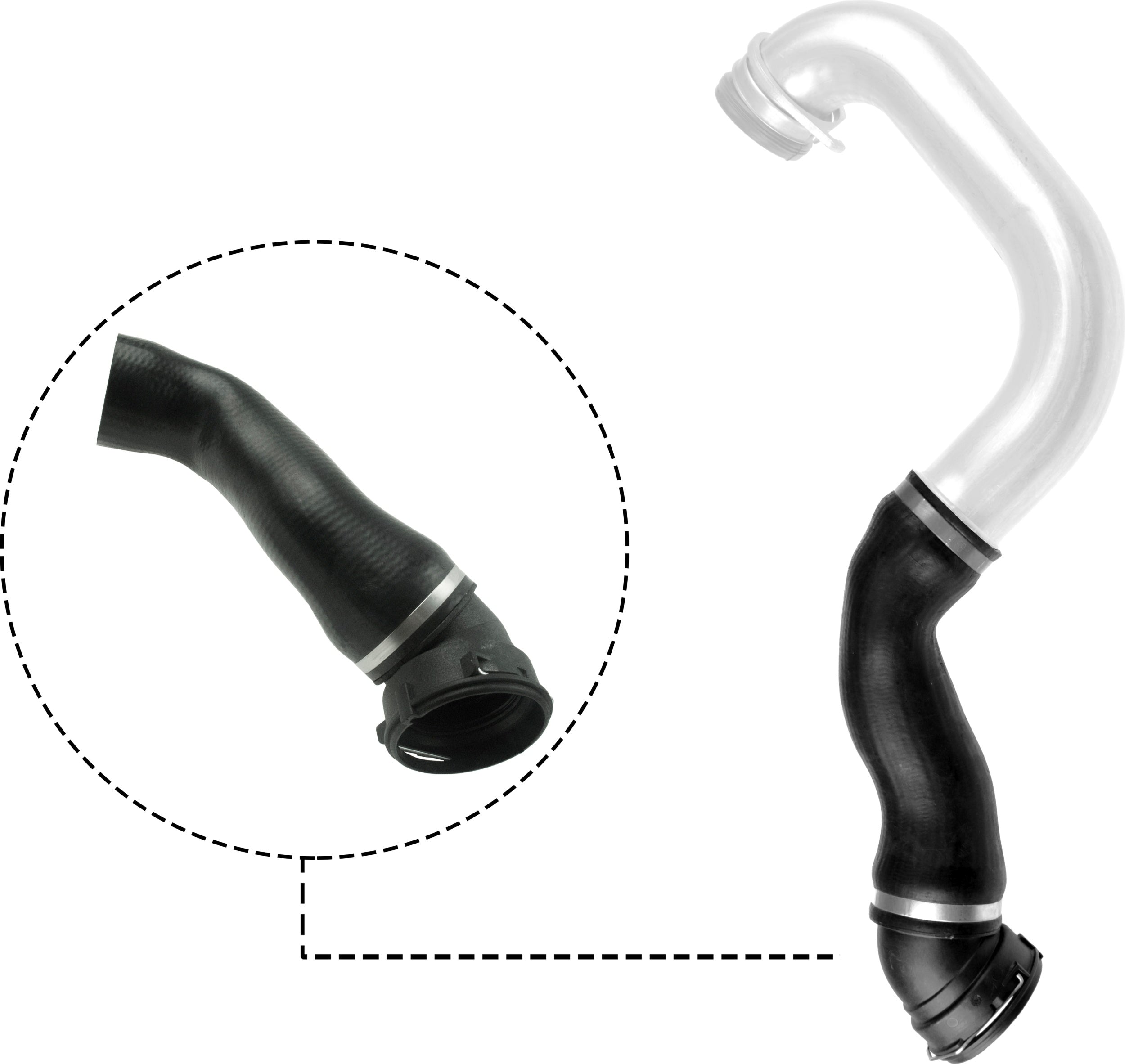 Charger Air Hose GATES 09-0185