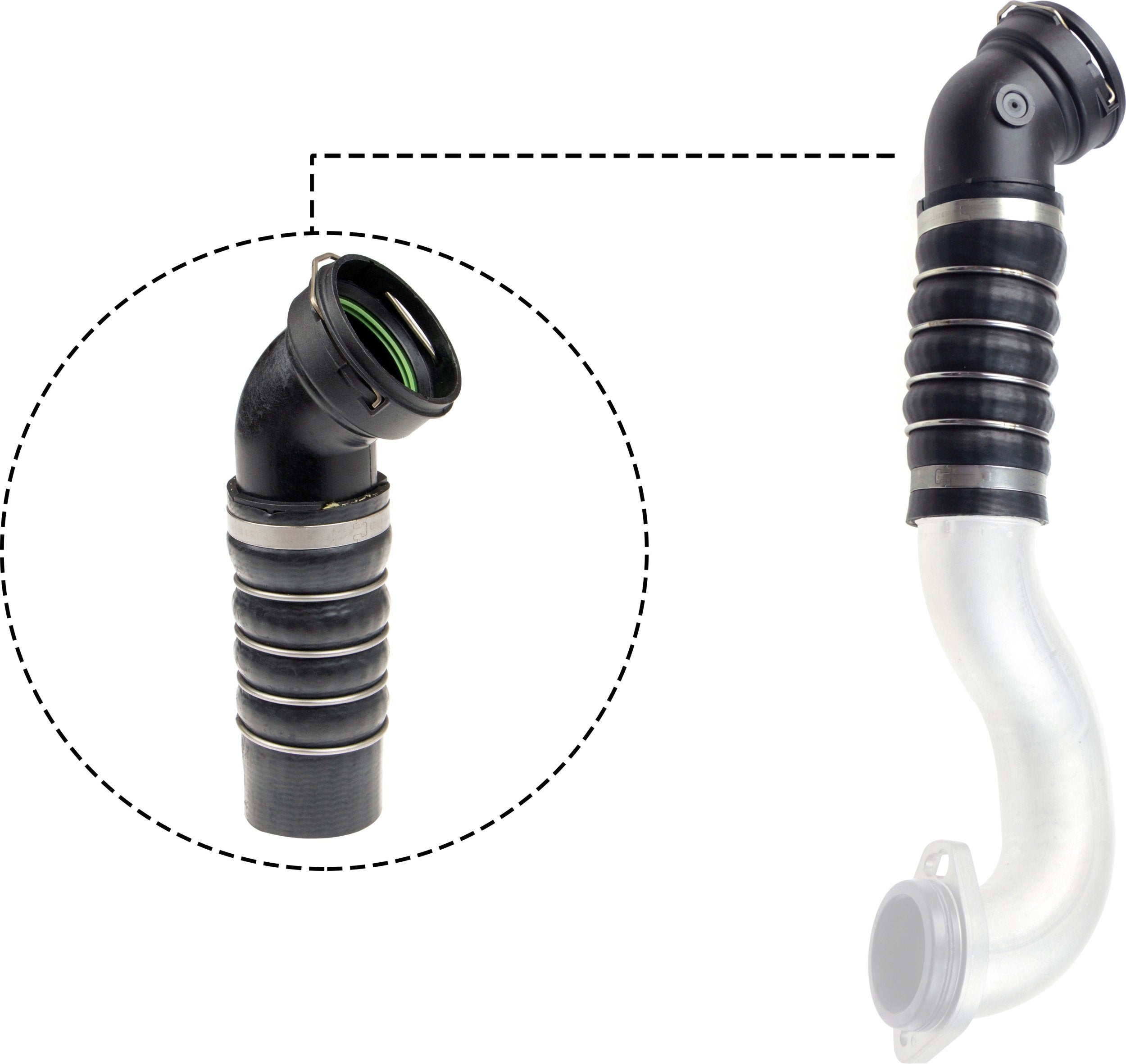 Charger Air Hose GATES 09-0197