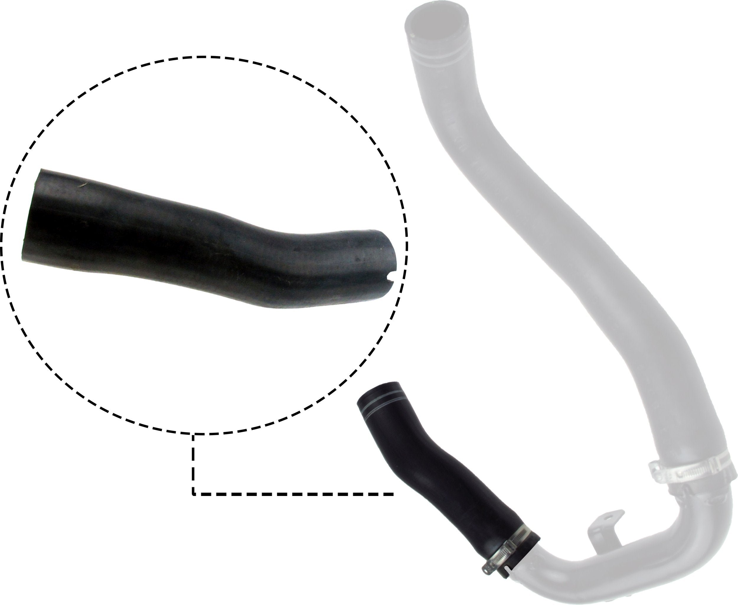 Charger Air Hose GATES 09-0486