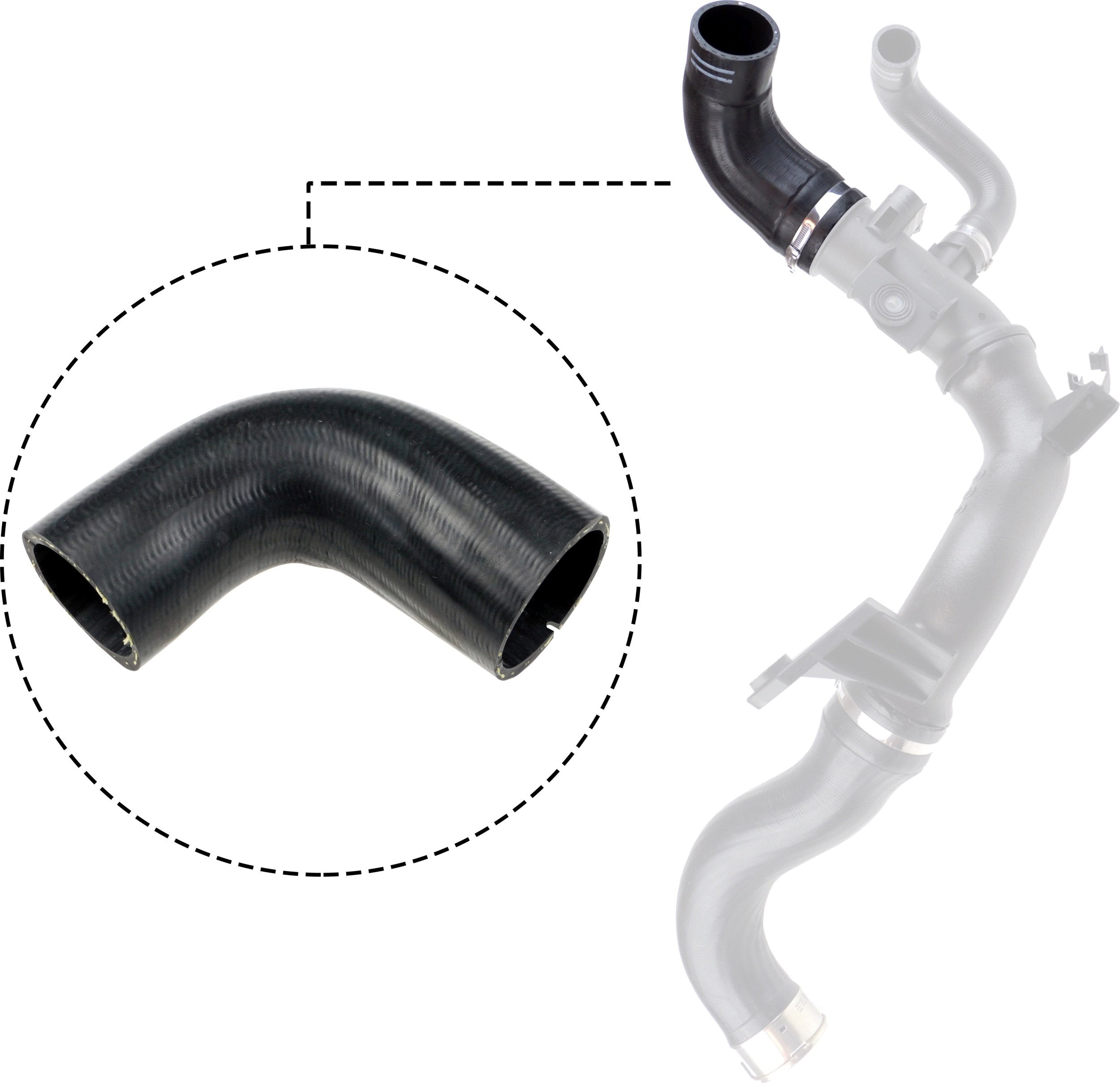 Charger Air Hose GATES 09-0510