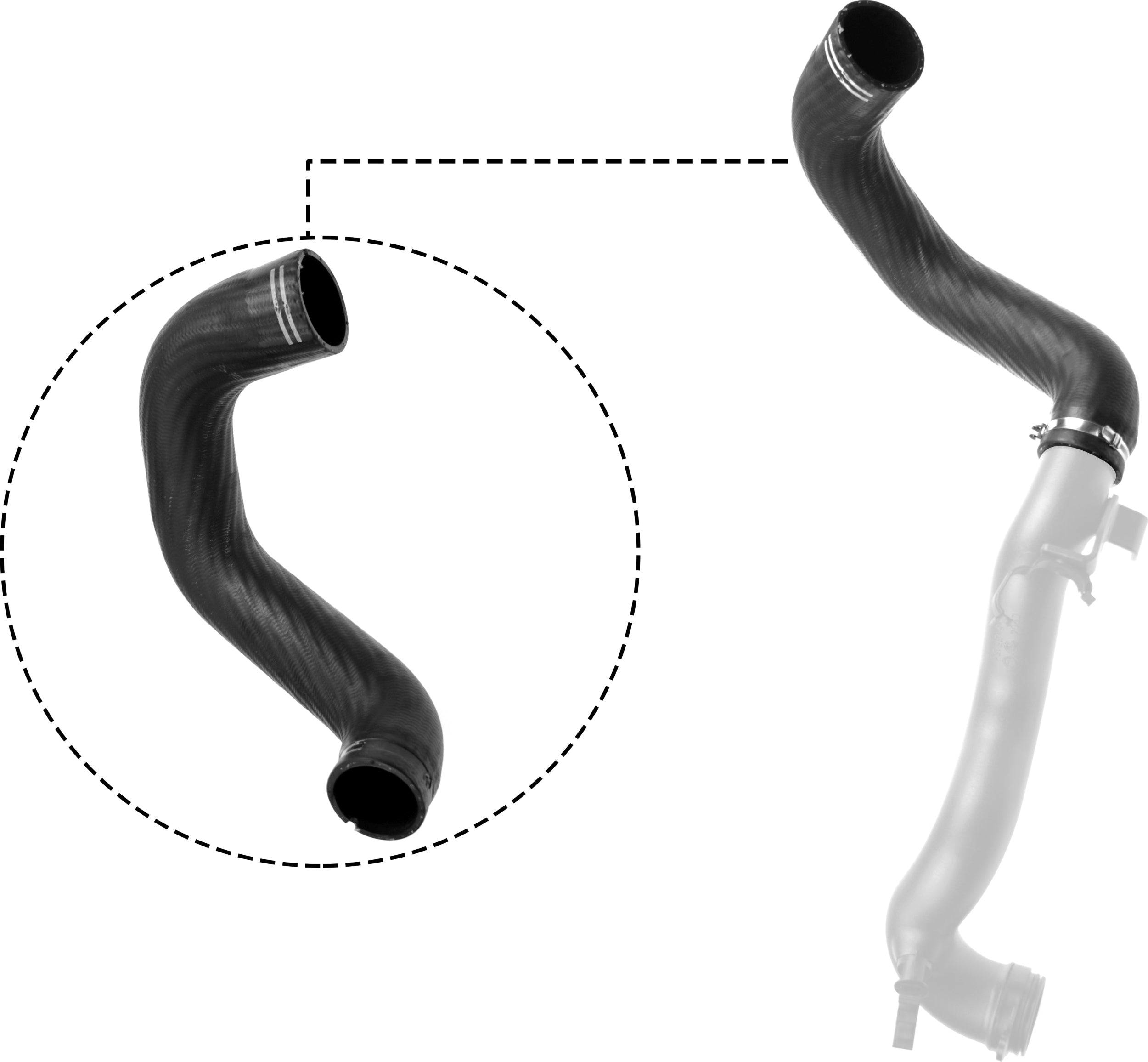 Charger Air Hose GATES 09-0514