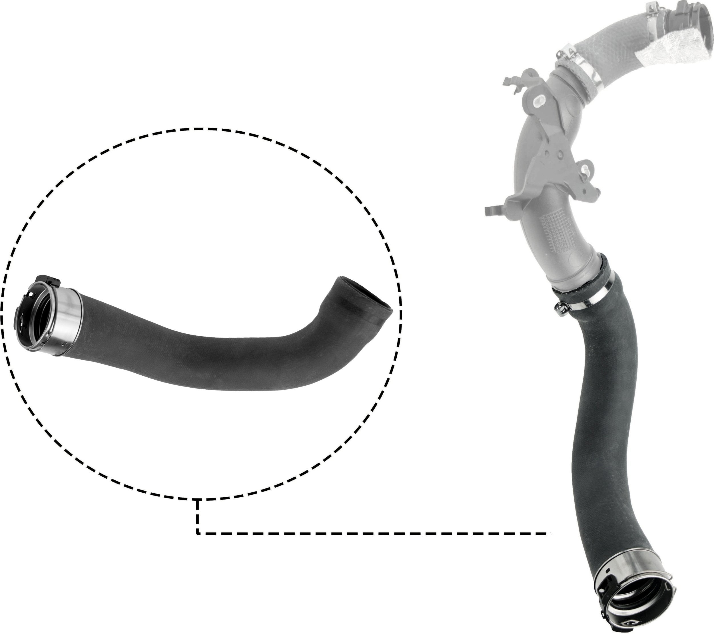 Charger Air Hose GATES 09-0528