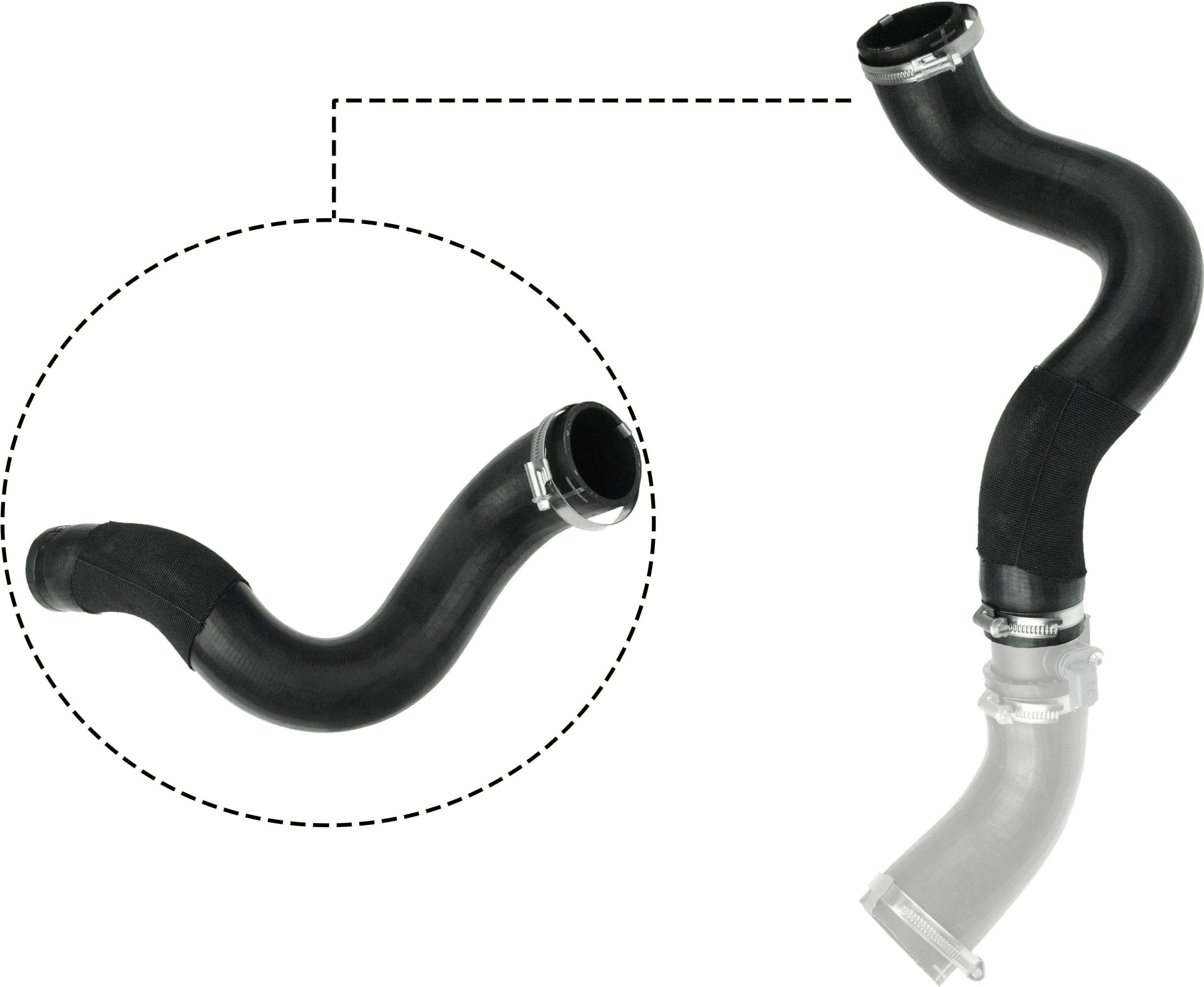 Charger Air Hose GATES 09-0617