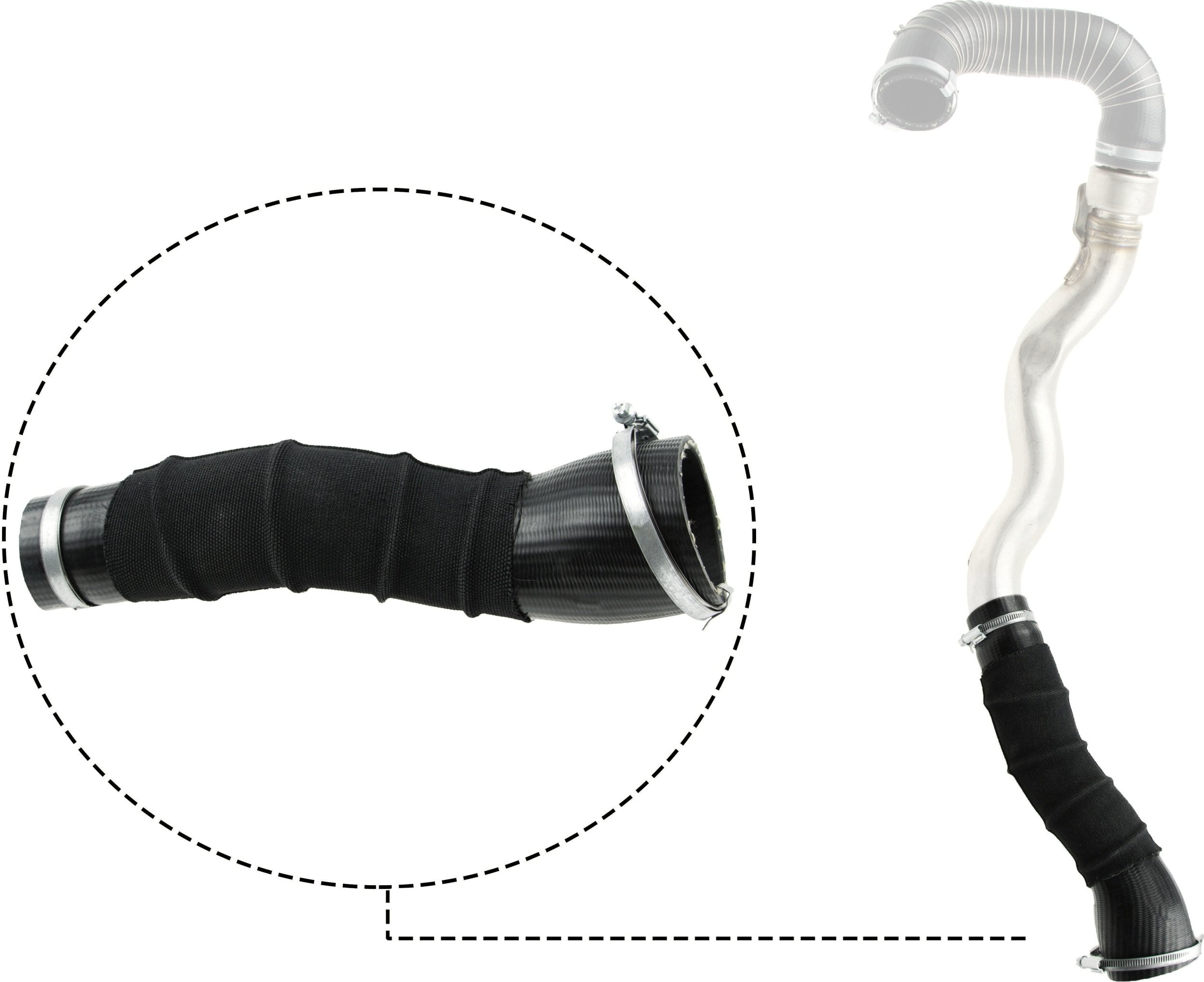 Charger Air Hose GATES 09-0647