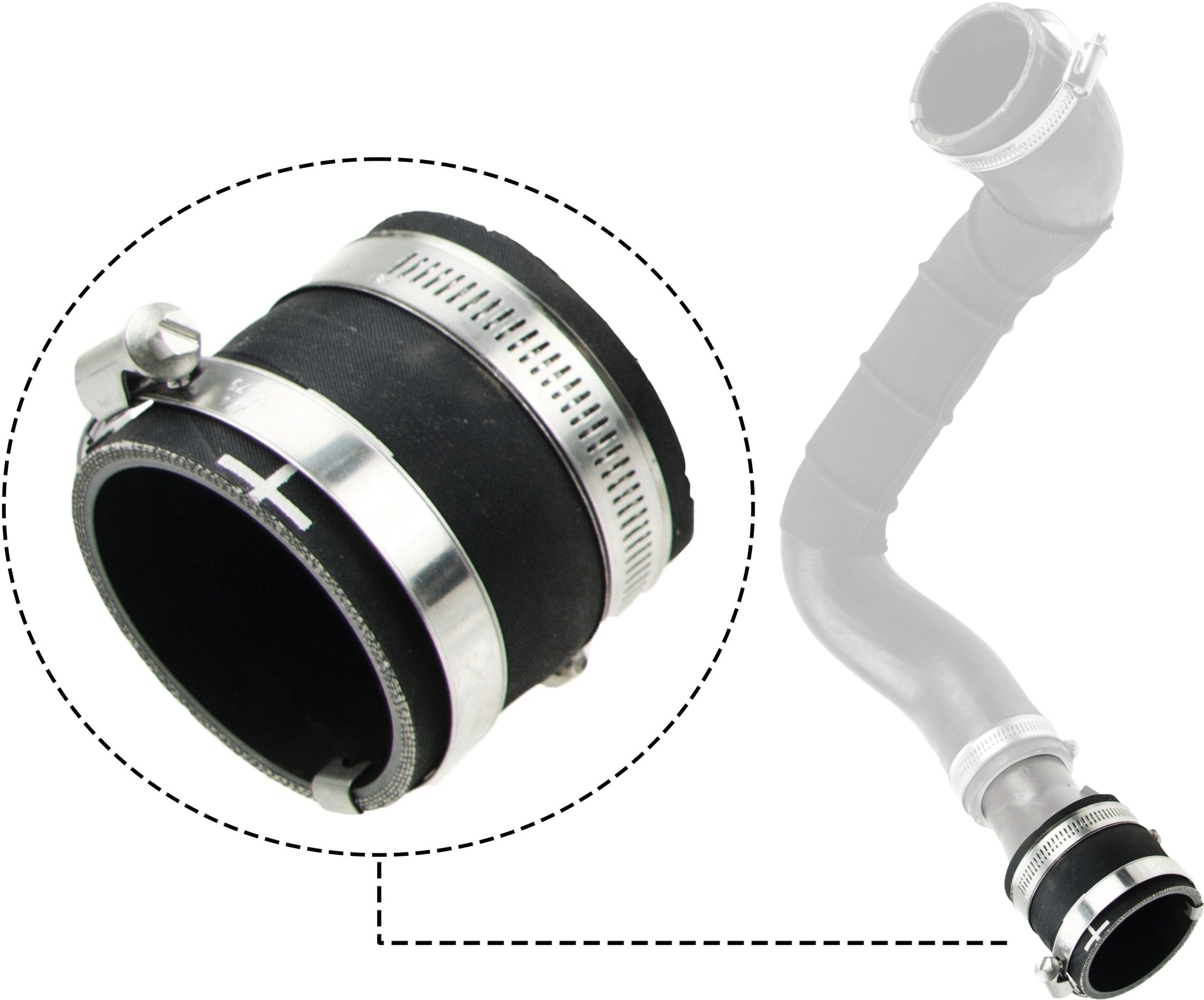 Charger Air Hose GATES 09-0653