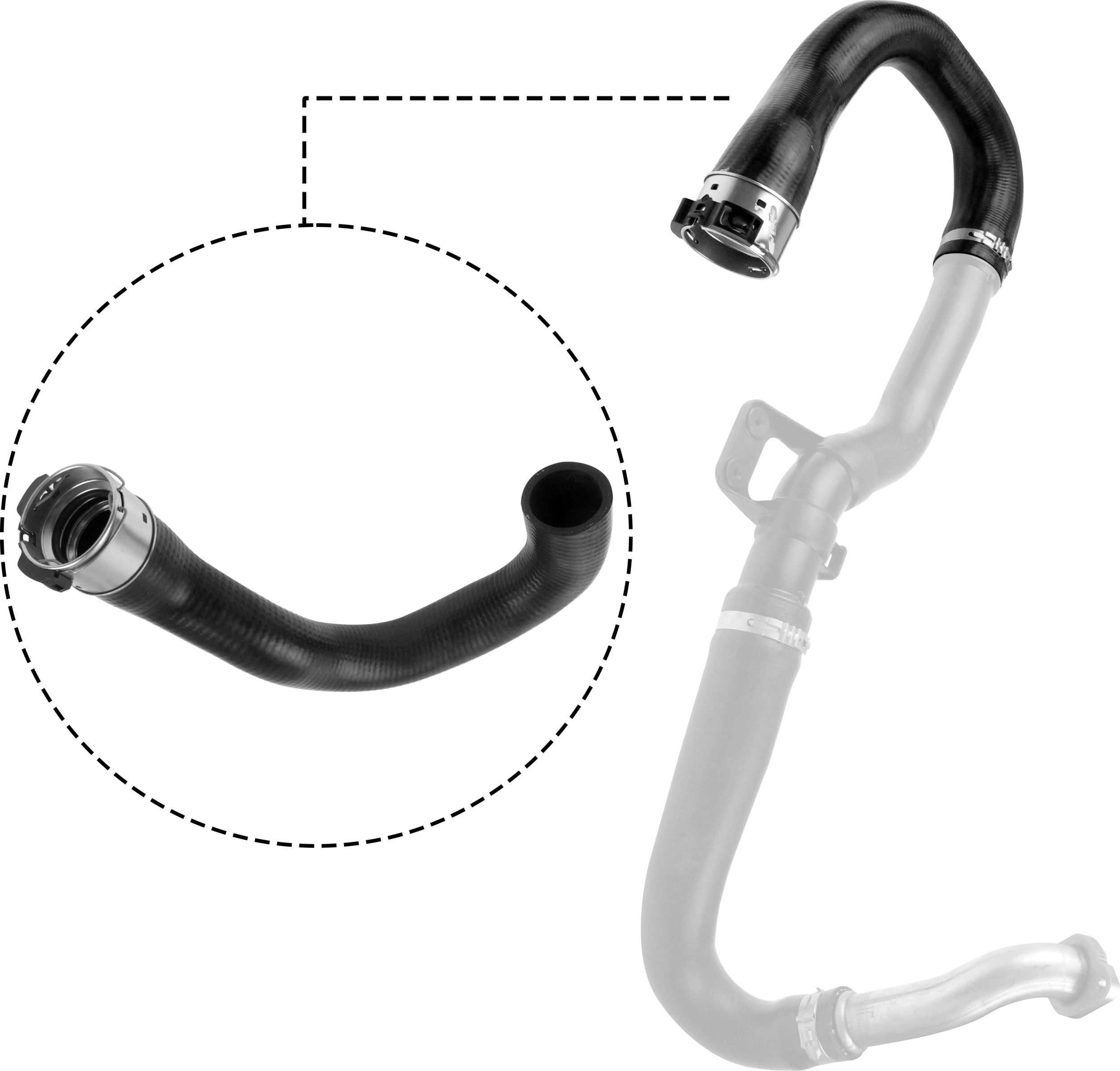 Charger Air Hose GATES 09-0678