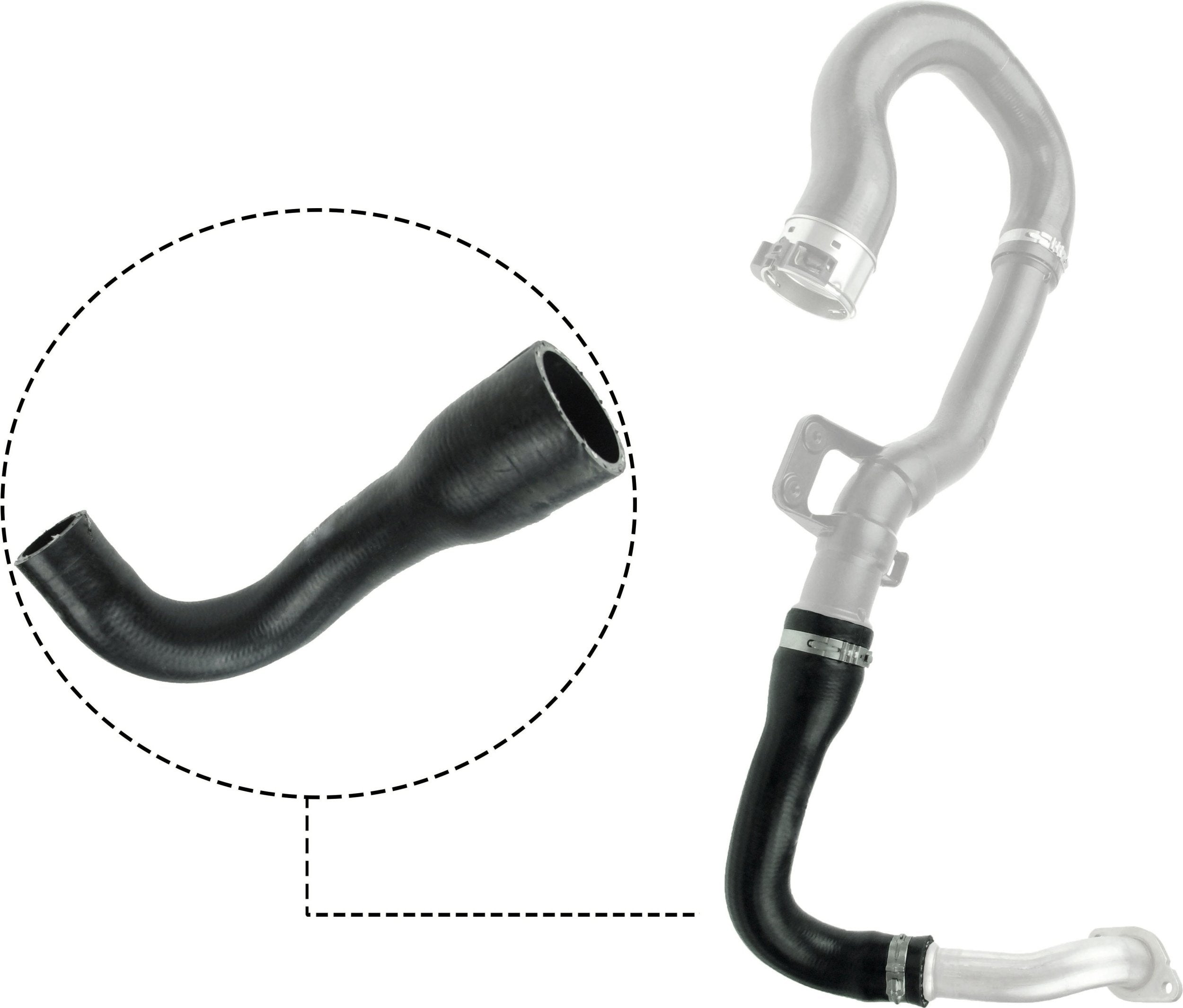 Charger Air Hose GATES 09-0681