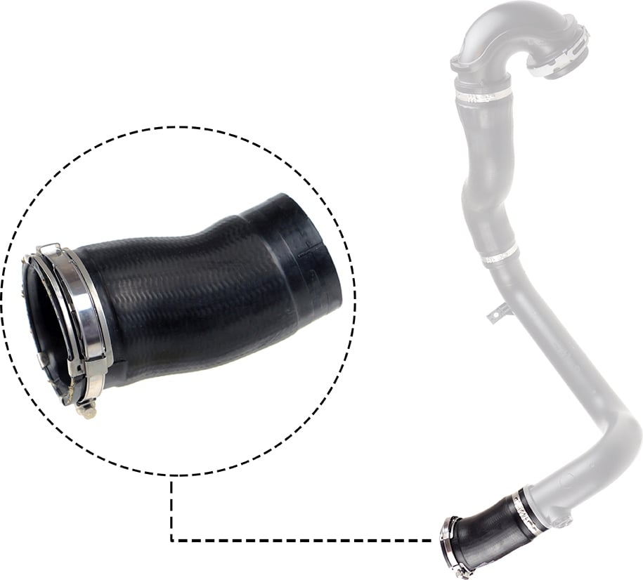 Charger Air Hose GATES 09-0698