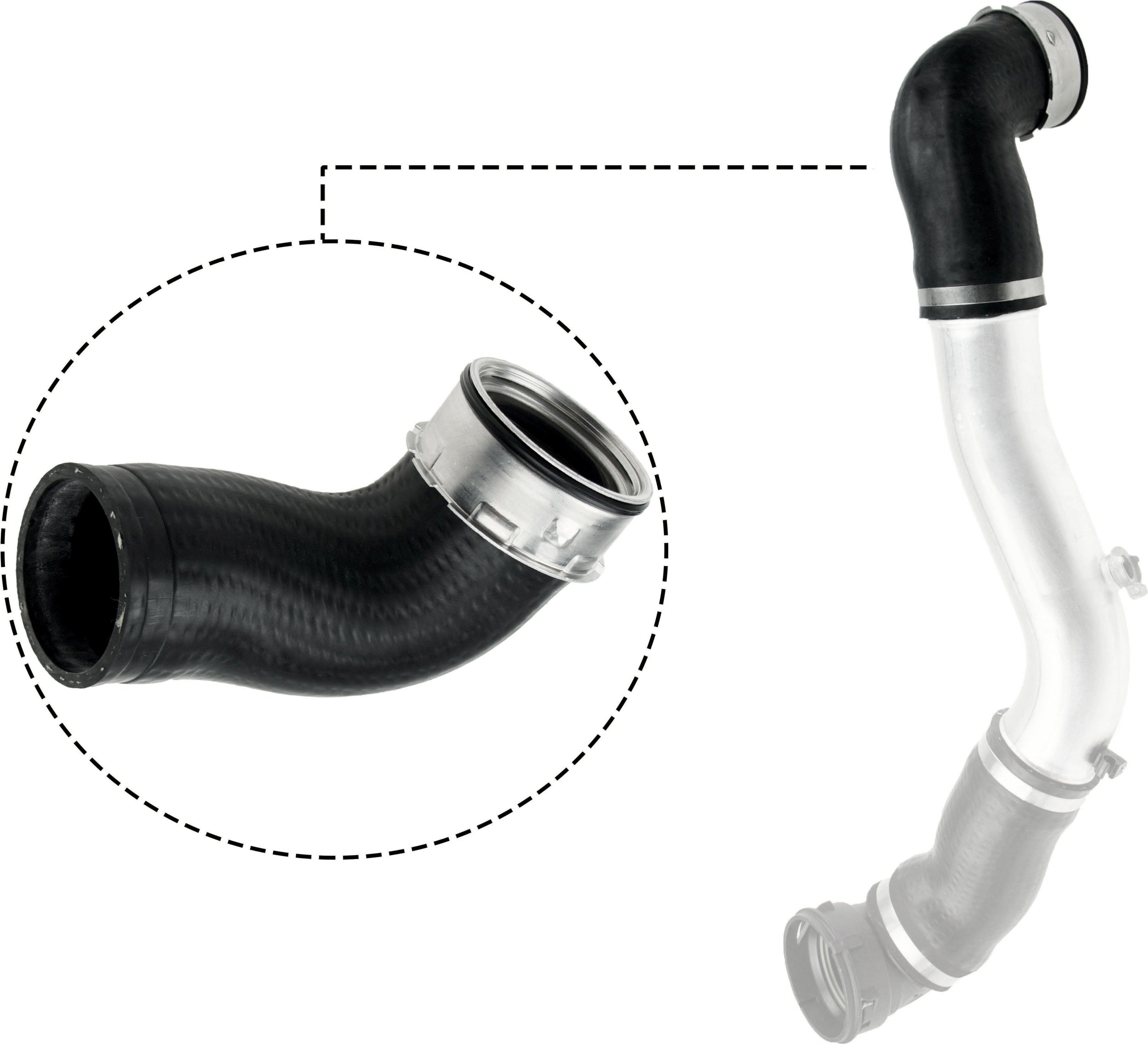 Charger Air Hose GATES 09-0726