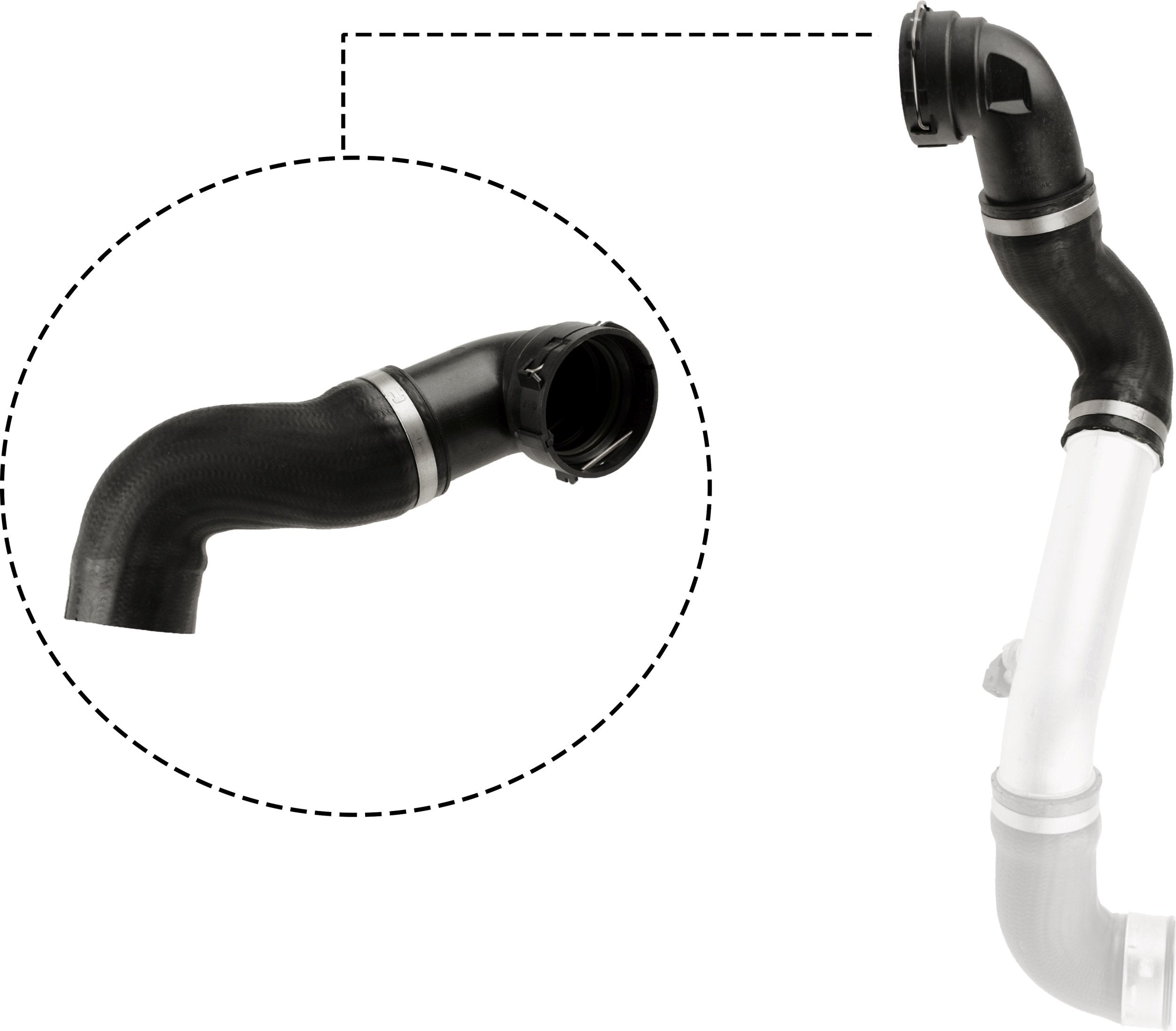 Charger Air Hose GATES 09-0730