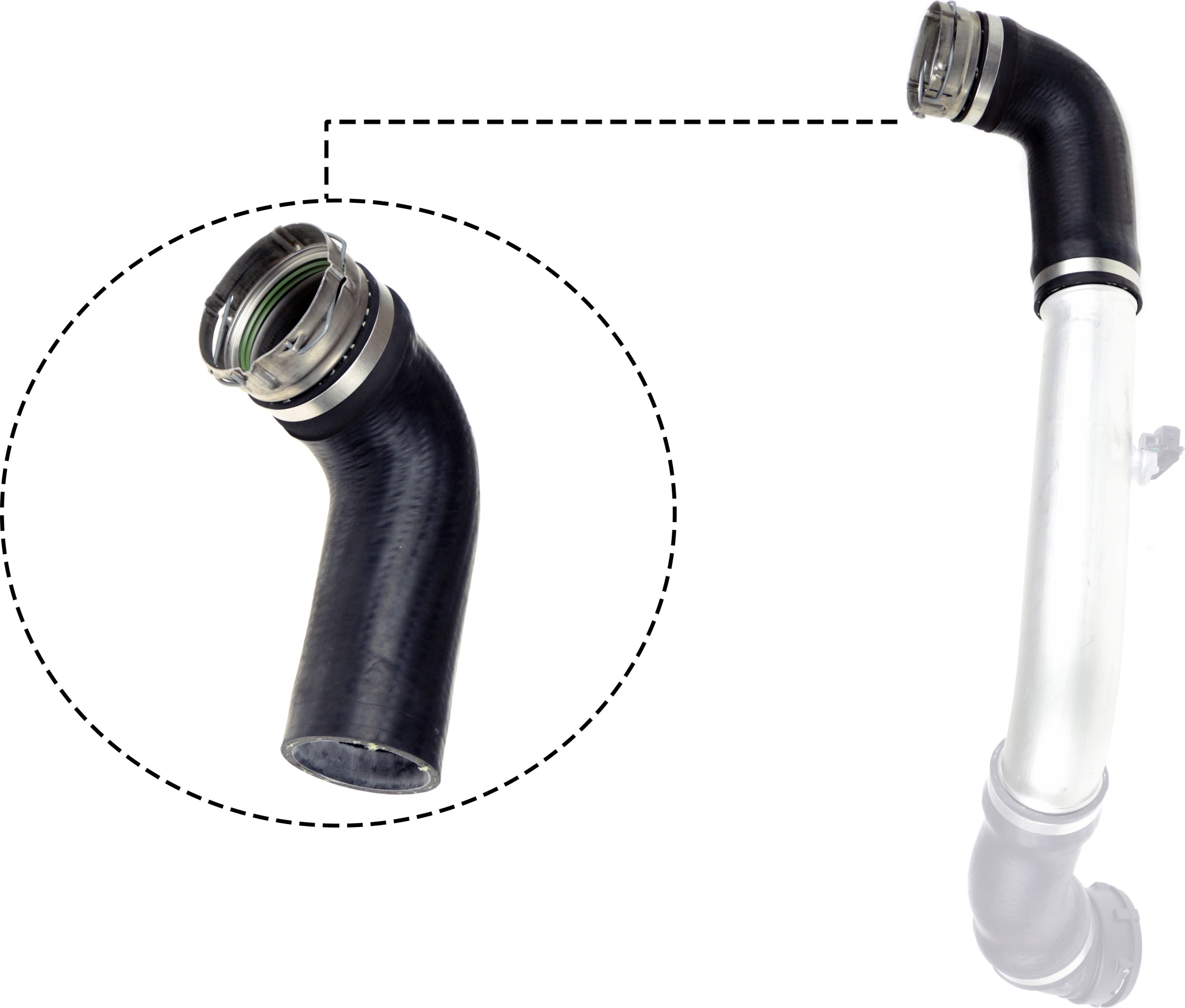 Charger Air Hose GATES 09-0736