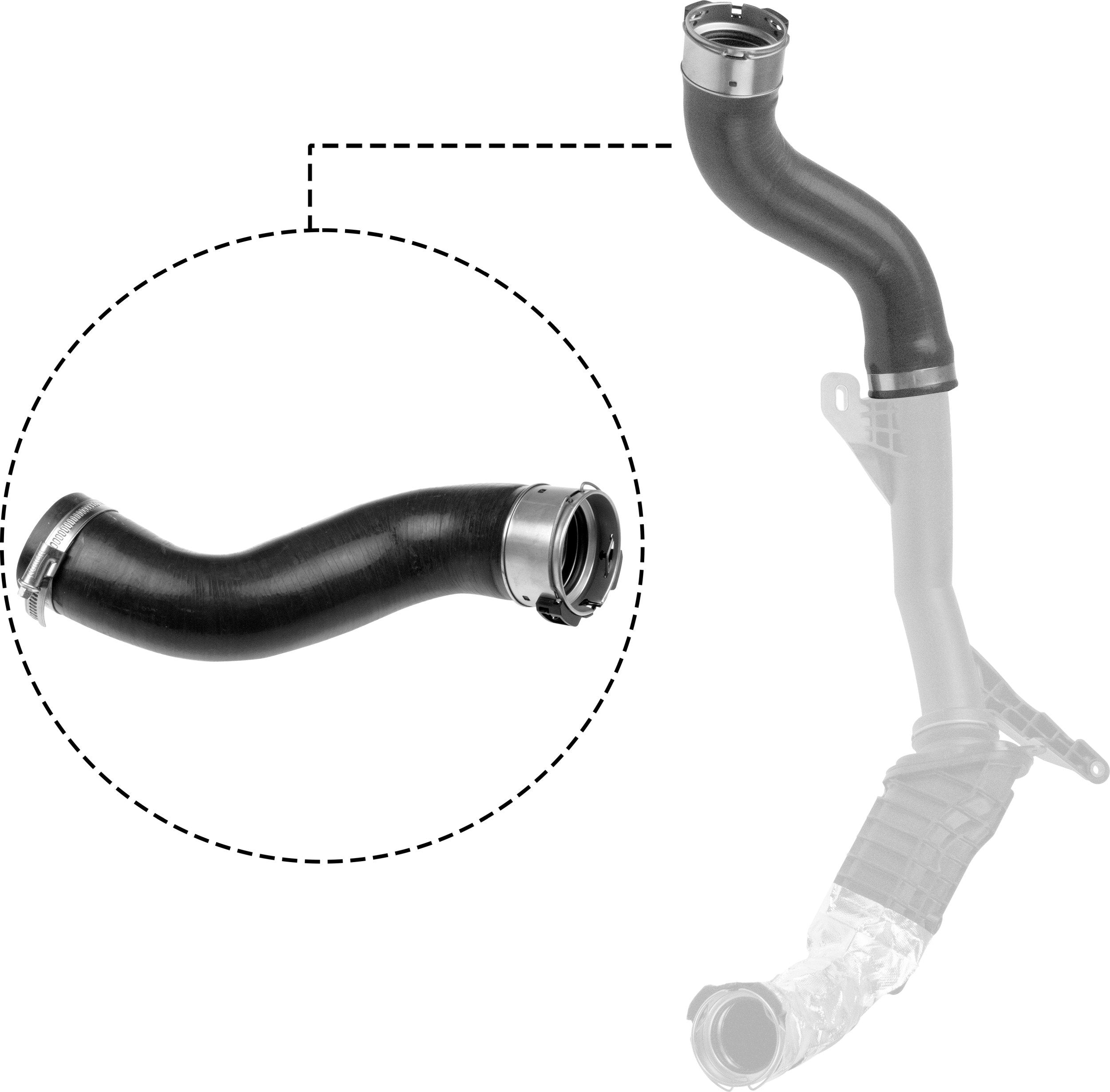 Charger Air Hose GATES 09-0812