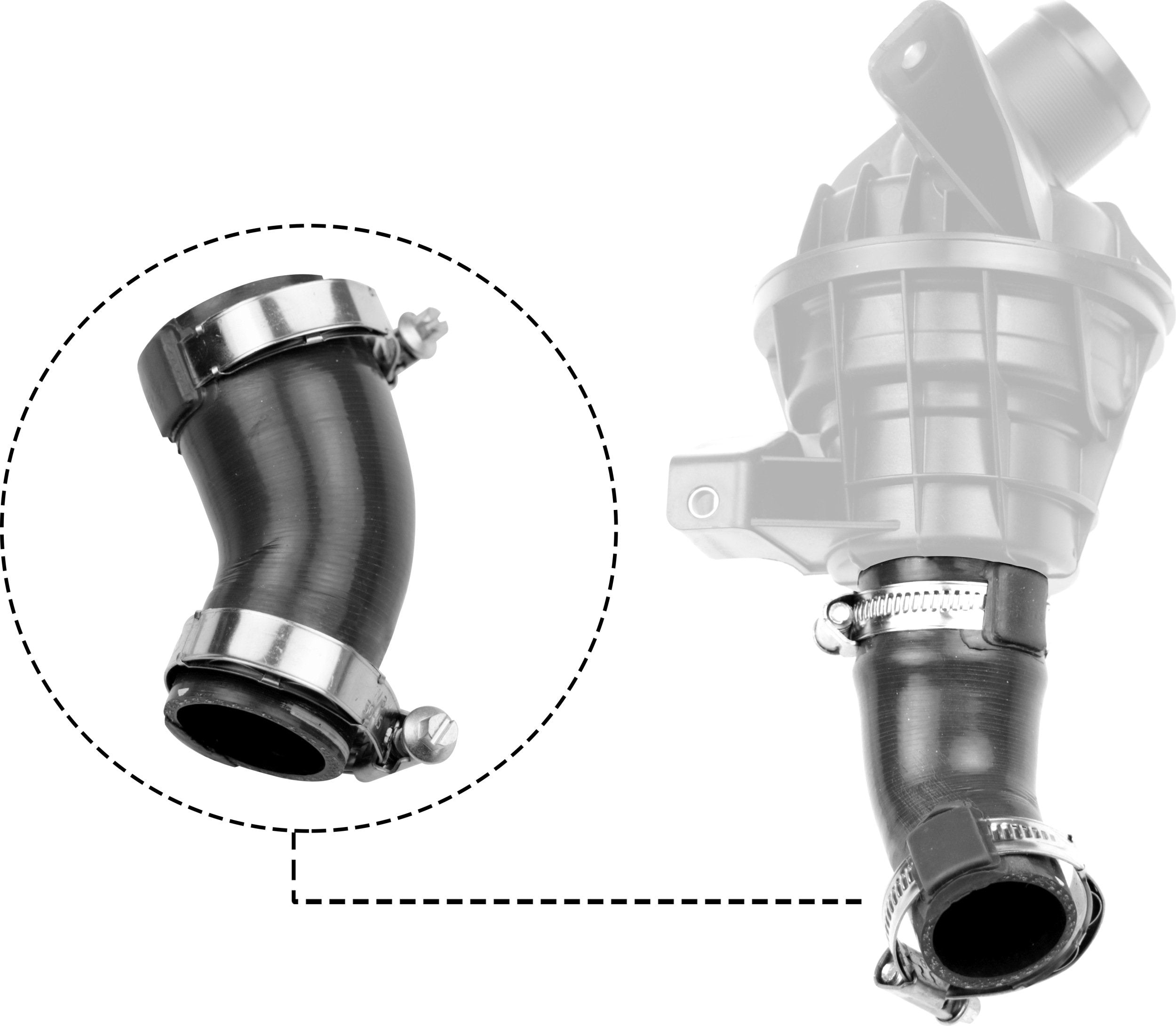 Charger Air Hose GATES 09-1054