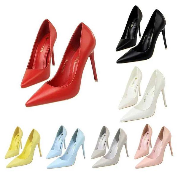Designer heels Plus Size 34-43 Wan Ccise 7.5cm 10.5cm High H Ladies Elegant Color Pump with Medium Low H Shoes Y241118