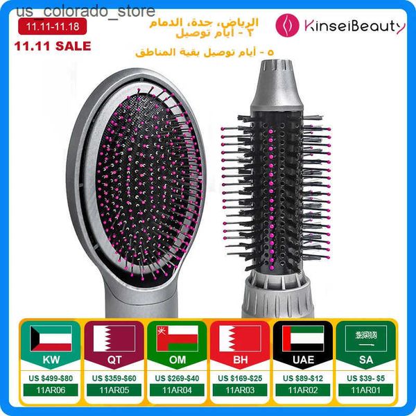 Electric Hair Brushes Electric Hair Straightener Brush heads L240910