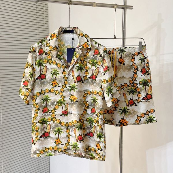 2024 mulberry silk T Shirt for Summer Mens Women Designers T Shirts Loose Fashion Tops Man S Casual Luxurys Clothing Street Shorts Sleeve Cl