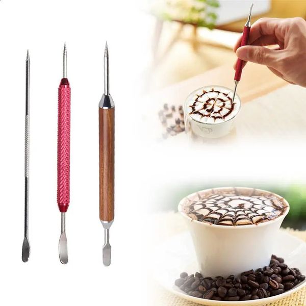 Redwood professional latte art barista coffee latte cappuccino espresso decoration art pen coffee shop kitchen decoration 240801