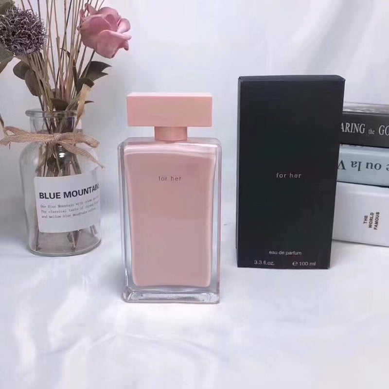 Narciso Rodriguez Luxury Woman Fragrance Musc Noir 100ml 3.4 FL.OZ EAU De Parfum Spray Long Lasting Smell EDP Sweet Floral Scents Perfumes Women Col