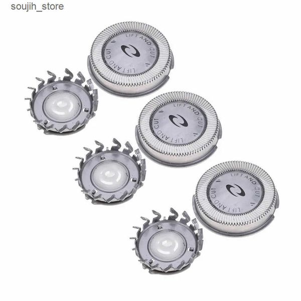 Razors Blades 3pcs HQ56 Head Replacement Shaving Heads for Norelco HQ3 HQ4 HQ55 HQ6900 HQ46 HQ6996 HQ6970 HQ442 Razor Shaving Blade L240910
