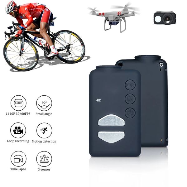 Sports Action Video Cameras Mobius 1S Lens A2 1440P 30 60fps HD Small Camera Helmet Sport DashCam Pocket Camcorder G sensor with Motion Dete