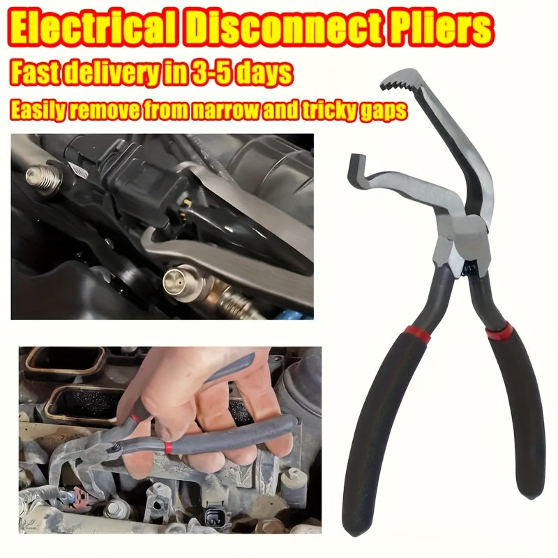 TEMU 60°bending Auto Electrical Disconnect Pliers, Universal Plug And Fuel Line Disconnect Tool For Ignition Coils, Long Spark Plugs And Air Flow
