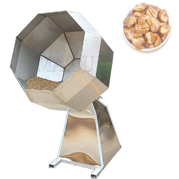 Small Octagonal Mixer Commercial Stainless Steel Seasoning Machine Octagon Spice Blender 220V