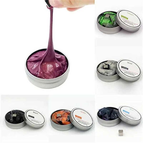 Handmade putty brand DIY adhesive Playdough magnetic rubber mud strong plastic putty magnetic clay educational toys childrens gifts CL240905