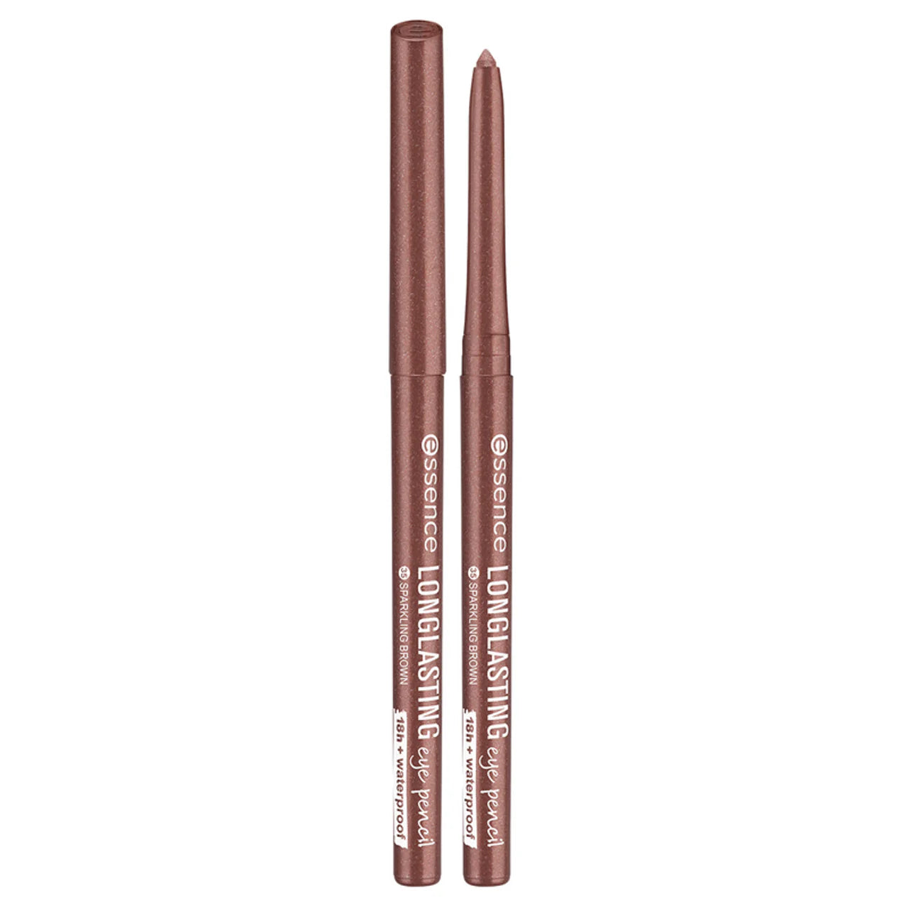 Essence Cosmetics Crayon Yeux Longue Tenue Waterproof 18h 35-Marron Pétillant 0,28 g