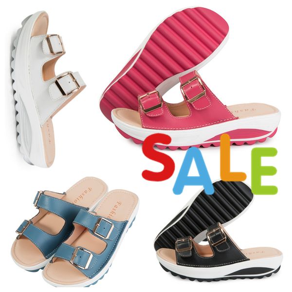 casual women&#039;s sandals for home outdoor wear casual shoes GAI apricot large fashion trend women easy matching waterproof double breaste