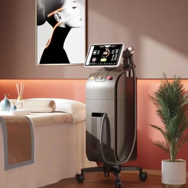 Professional 808mn diode laser hair removal machine 755nm 808nm 1064nm 808nm diodo lazer hair removal device for sale