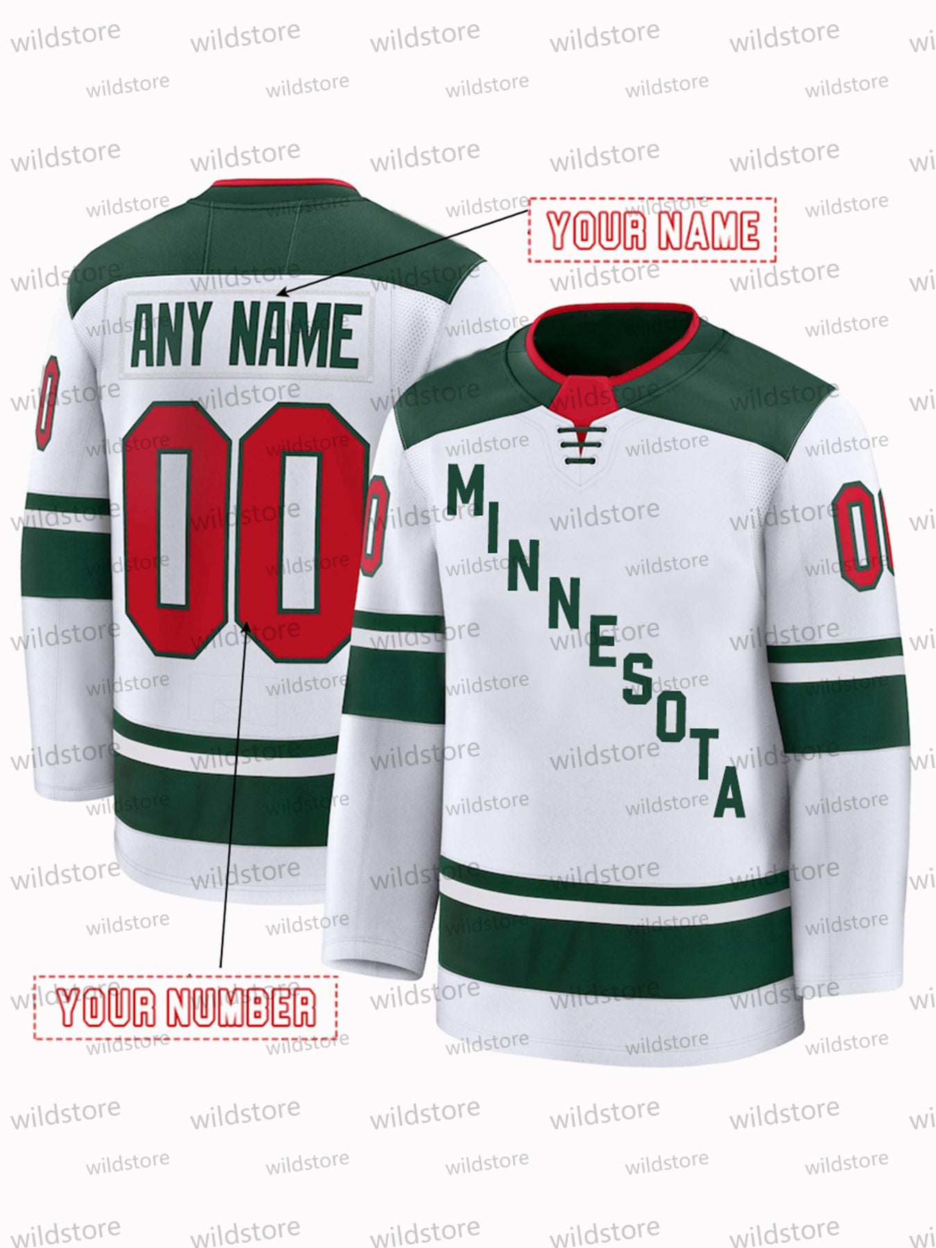 Custom 97 Kirill Kaprizov Hockey Jerseys Marco Rossi Mats Zuccarello Marcus Foligno Joel Eriksson Ek Gustavsson Spurgeon Faber Sturm