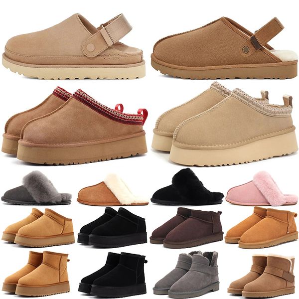 free shipping uggshoe snow ugggsslipper boots womens australia designer sandals slippers tazz tasman warm winter indoor outdoor trainers sne