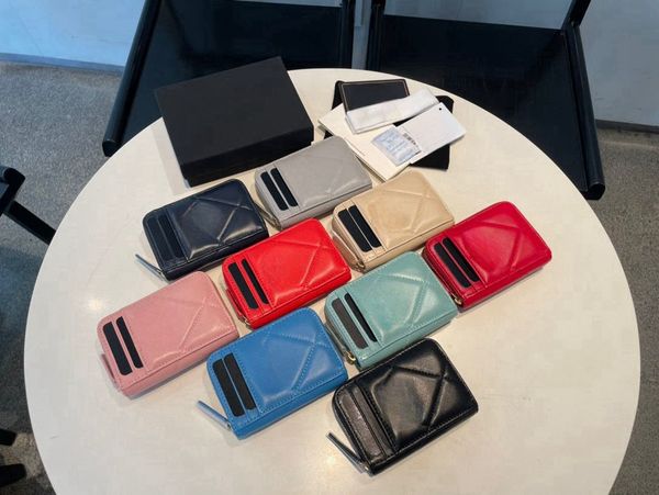 Fashion Card Holders Wallets Small Zipper Bags Coin Purse Bag