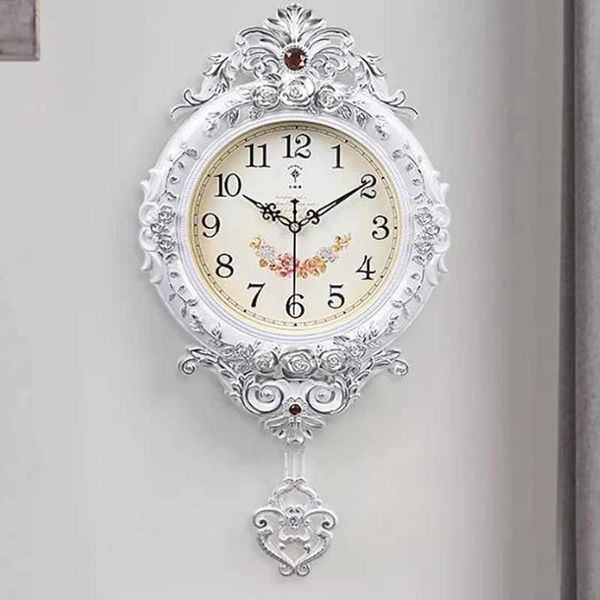 Living Room Nordic Wall Clock Modern Luxury Vintage Unique Home Decor Clock Minimalist Antique Horloge Murale Furniture X250107