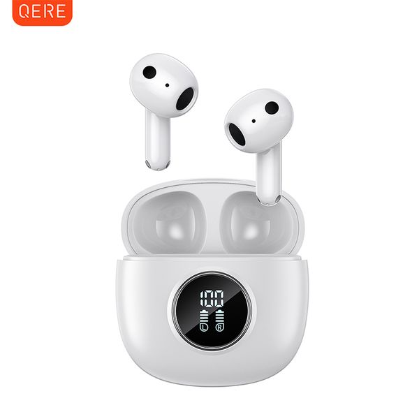 QERE E40 Hot Sale TWS Earphone True Stereo Waterproof In Ear Earphones Sport Headset Wireless Headphones Wireless Earbud Earphones
